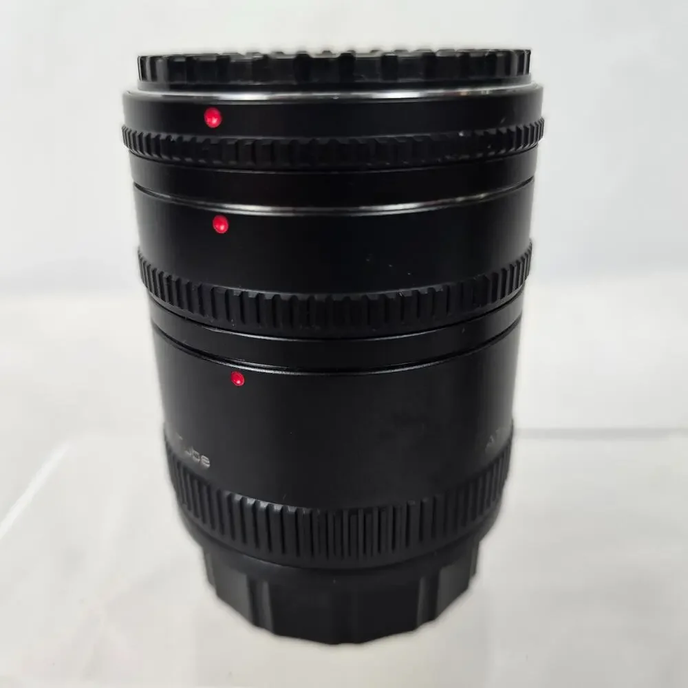 Vivitar OM Auto Extension Threaded Tube AT-21 36mm 20mm 12mm - Japan + Case